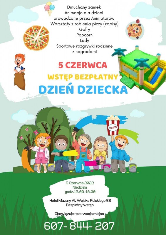 Dzień Dziecka w Hotelu Mazury